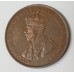 AUSTRALIA 1928 . ONE 1 PENNY . ERROR . BROKEN 8